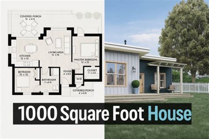 1000 square feet