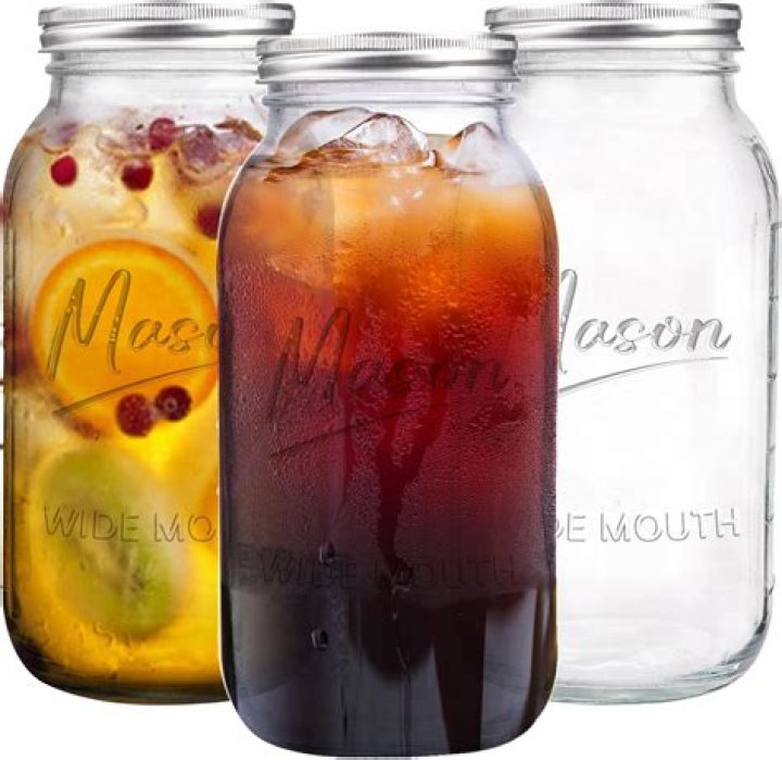 64 oz mason jars