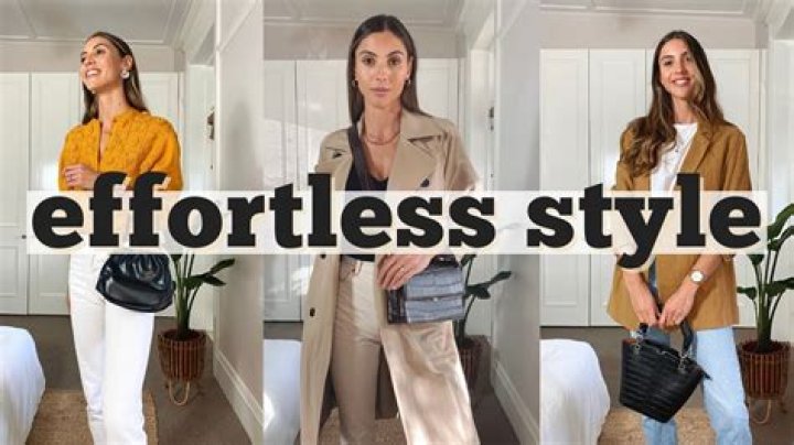 A Beginner's Guide To Effortless Style
