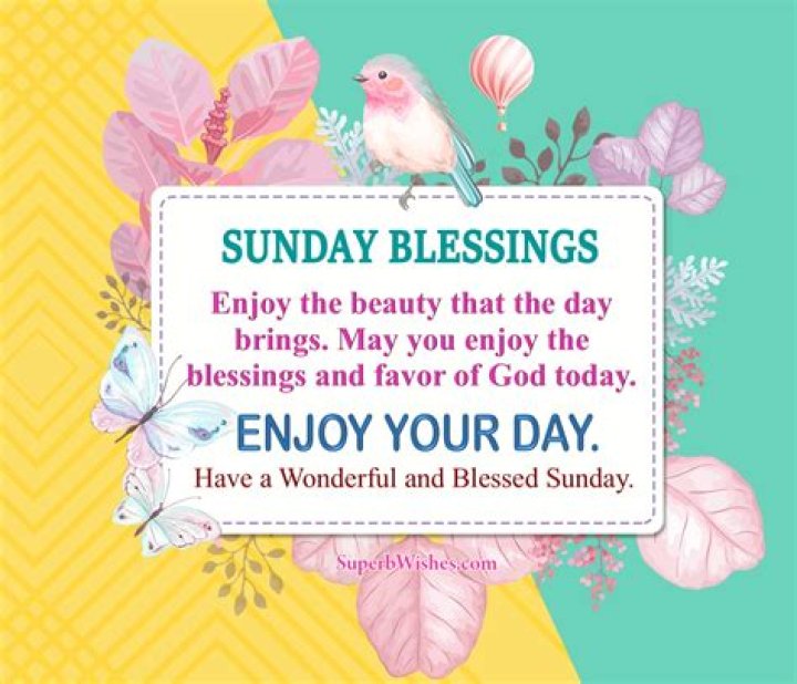 Discover The Secrets Of A "Happy Blessed Sunday"
