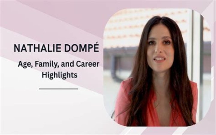 Exploring "nathalie Dompe Age" And Beyond