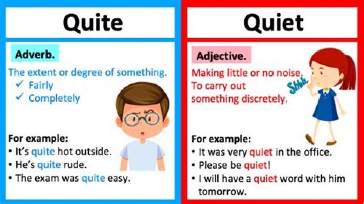 how do you spell quiet