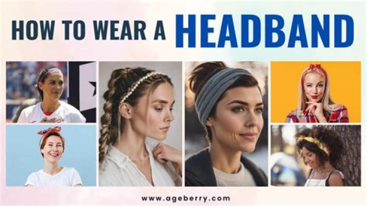 how to wear a headband