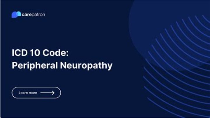 icd 10 peripheral neuropathy