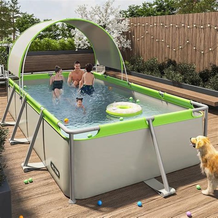 metal frame pool