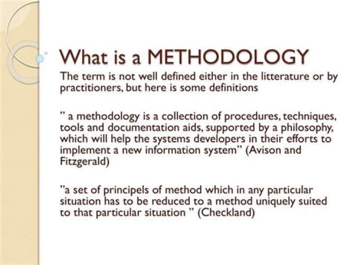methodical meaning