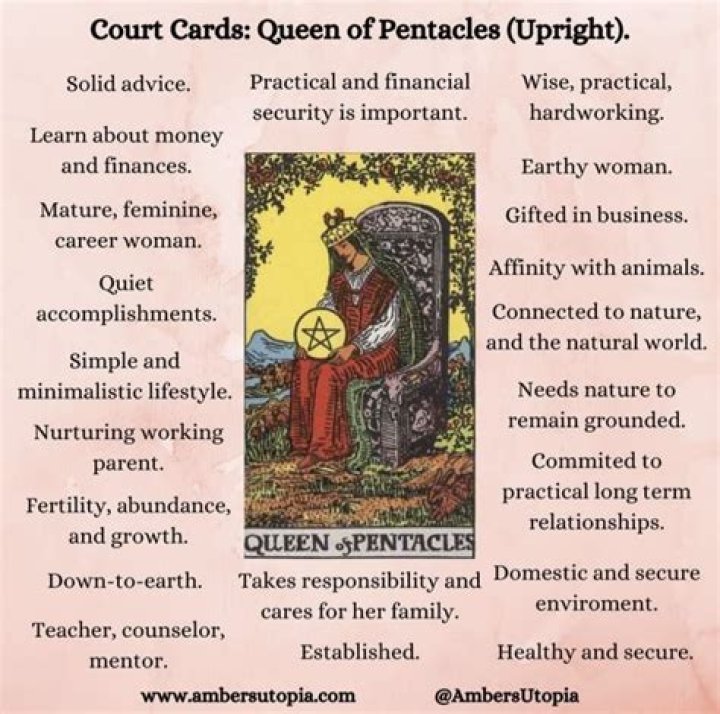 queen of pentacles meaning