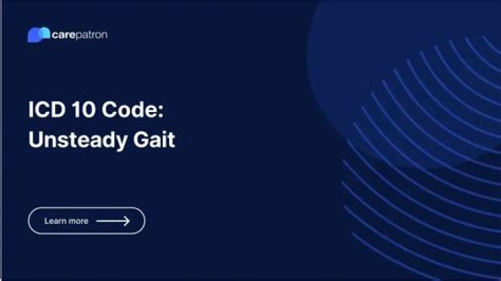 unsteady gait icd 10