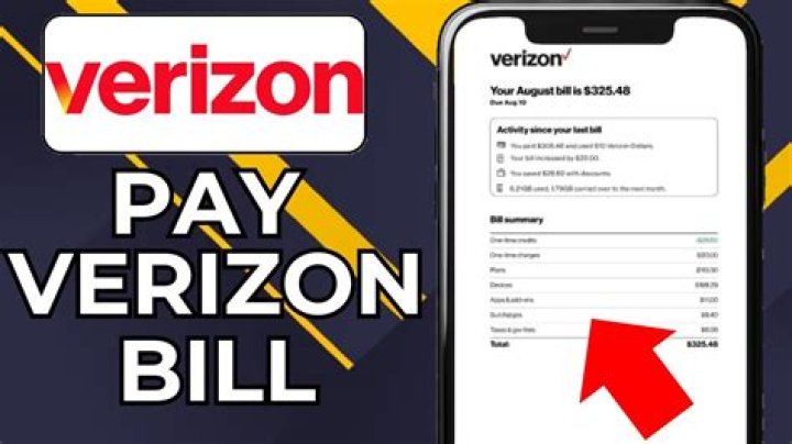 verizon wireless bill pay