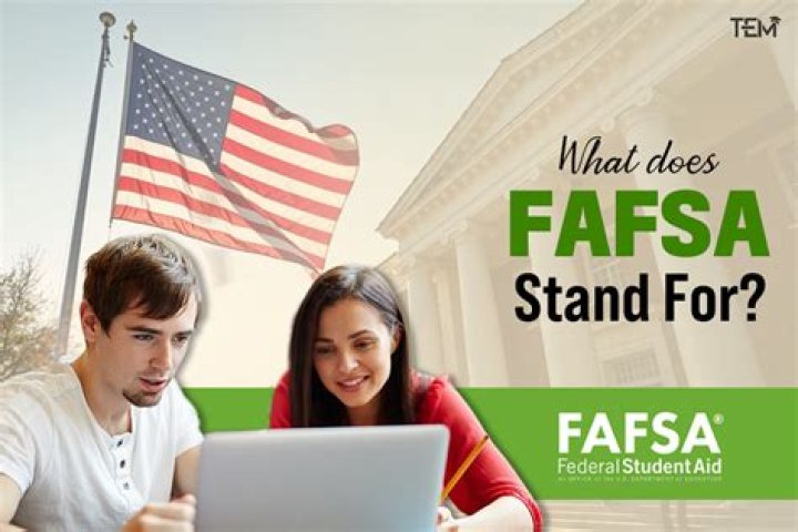 what does fafsa stand for