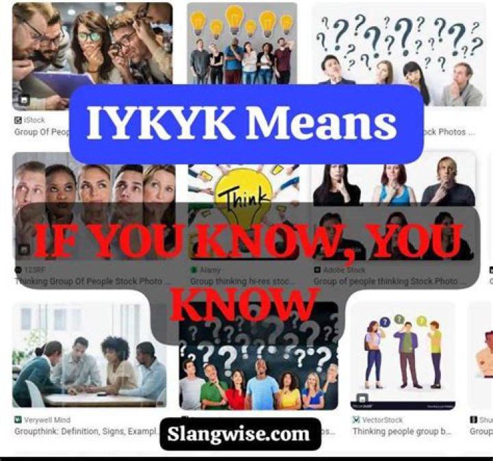 what does iykyk mean