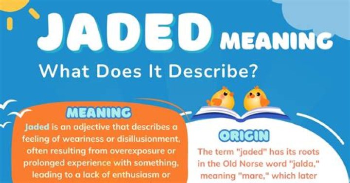 what does jaded mean