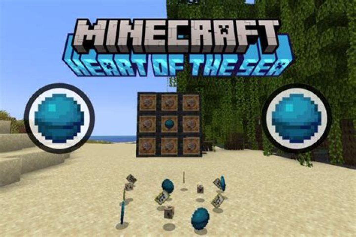 what does the heart of the sea do in minecraft
