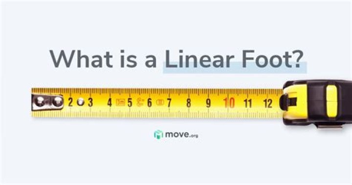 what is a linear foot